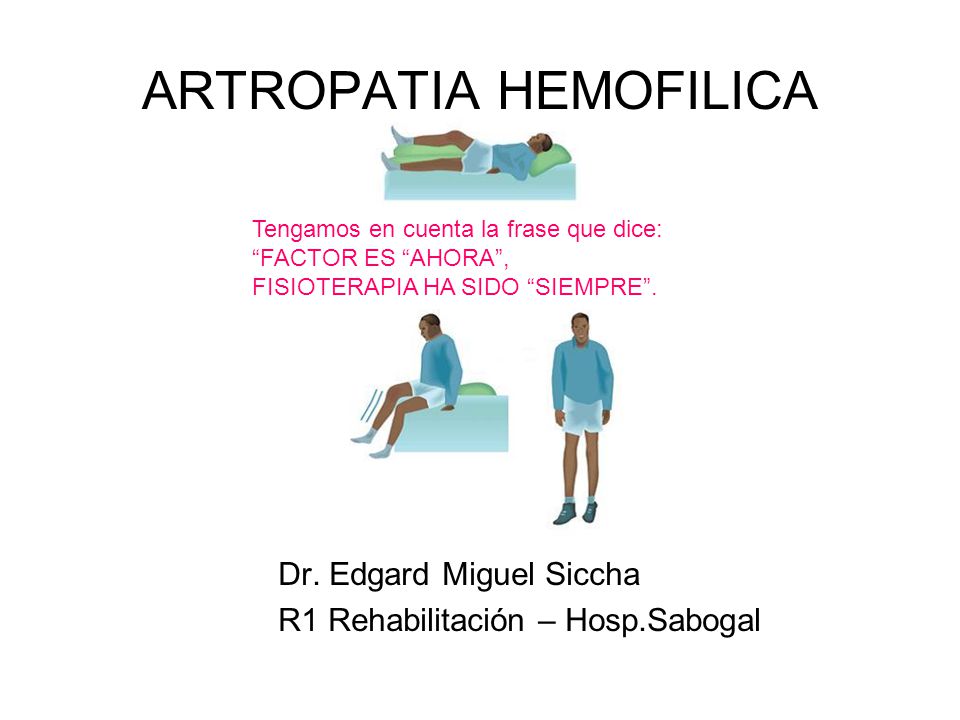 artritis hemofilica